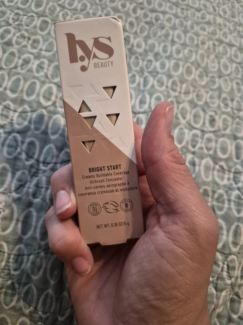 Bright Start Creamy Airbrush Concealer - Light Nude